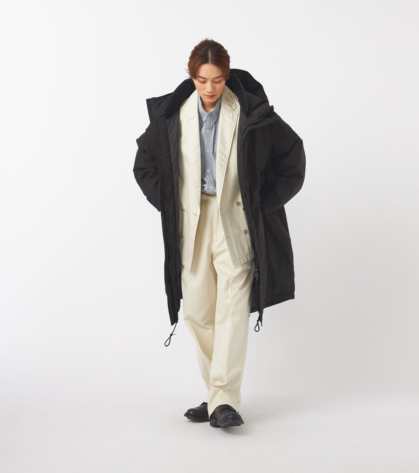 nanamica GORE-TEX Long Down Coat