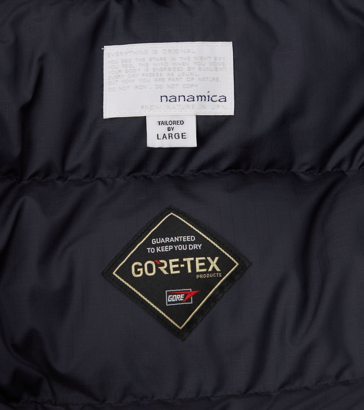 nanamica GORE-TEX Short Down Jacket