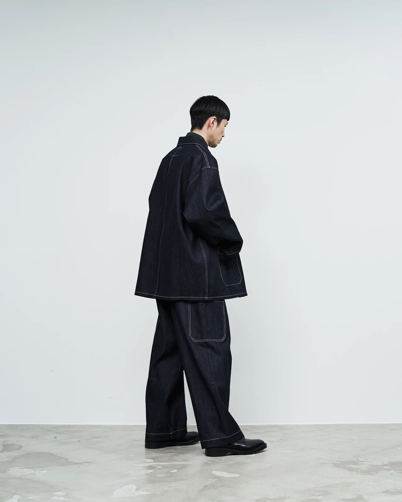 Graphpaper Selvage Denim Coverall - RIGID