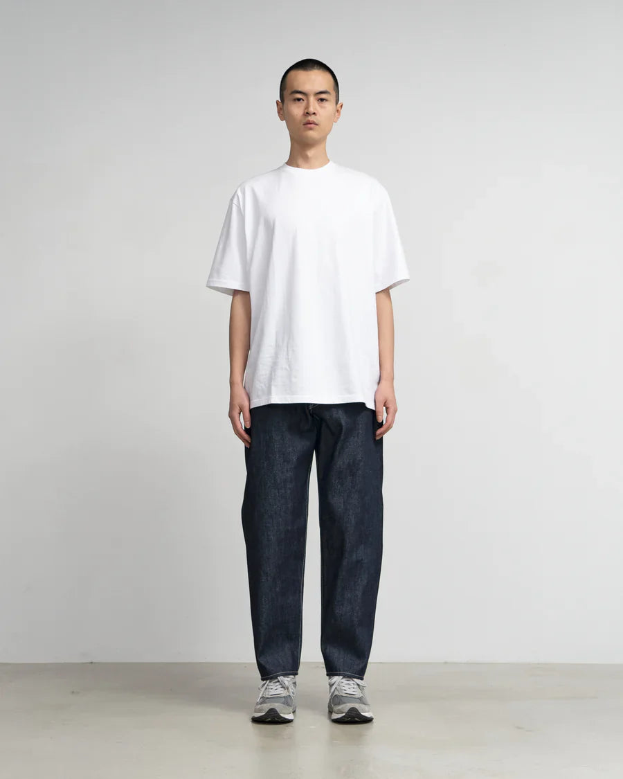 Graphpaper Selvage Denim Five Pocket Tapered Pants - RIGID