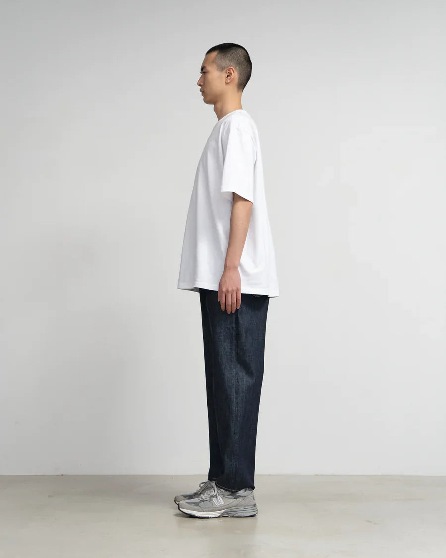 Graphpaper Selvage Denim Five Pocket Tapered Pants - RIGID