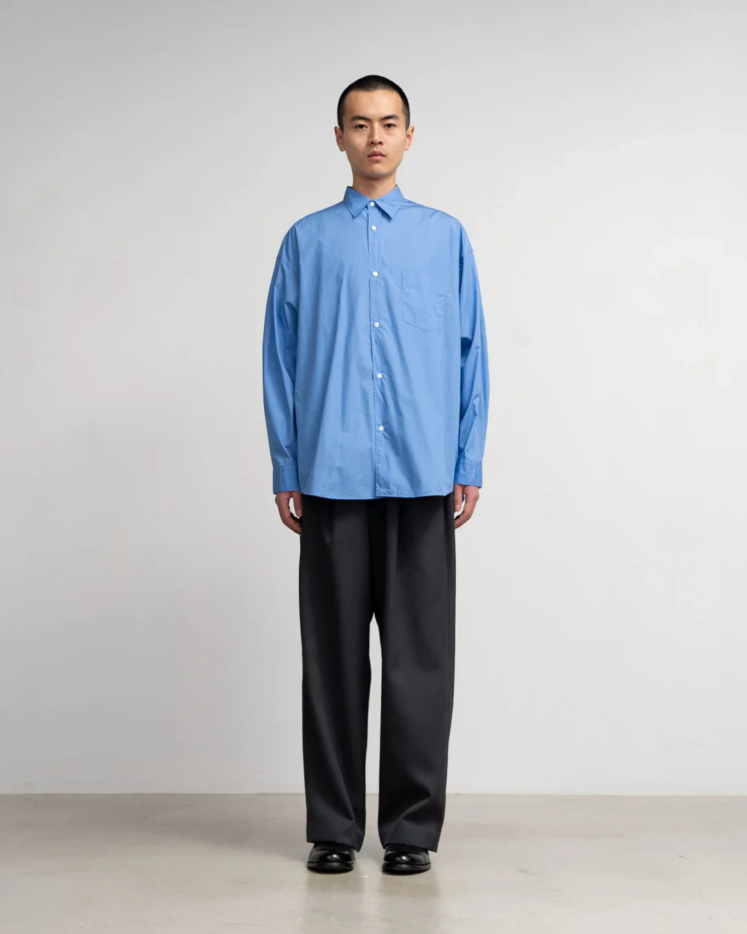 Graphpaper Broad L/S Oversized Regular Collar Shirt