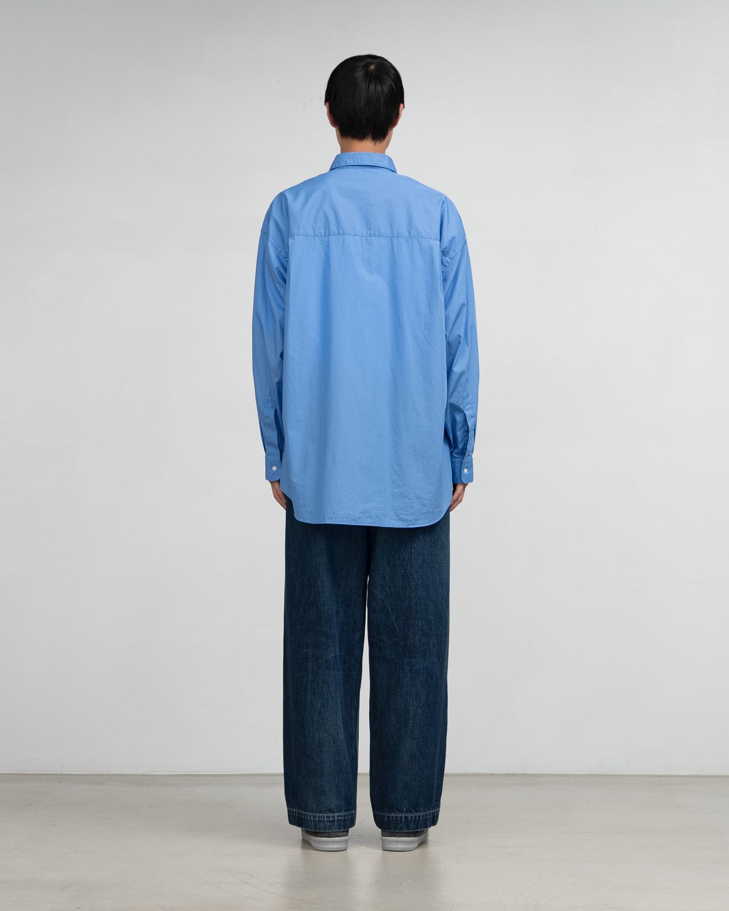 Graphpaper Selvage Denim Belted Pants - DARK FADE