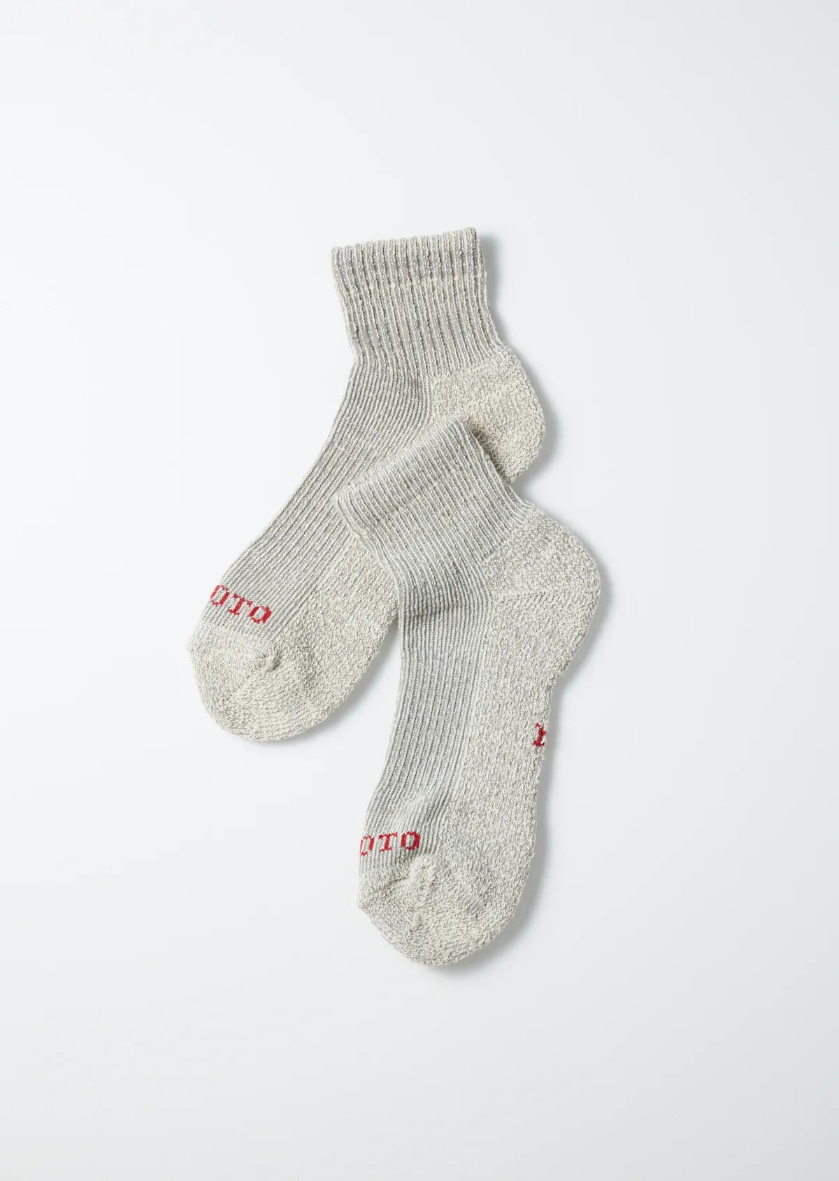 RoToTo HEMP/ORGANIC COTTON PILE ANKLE SOCKS