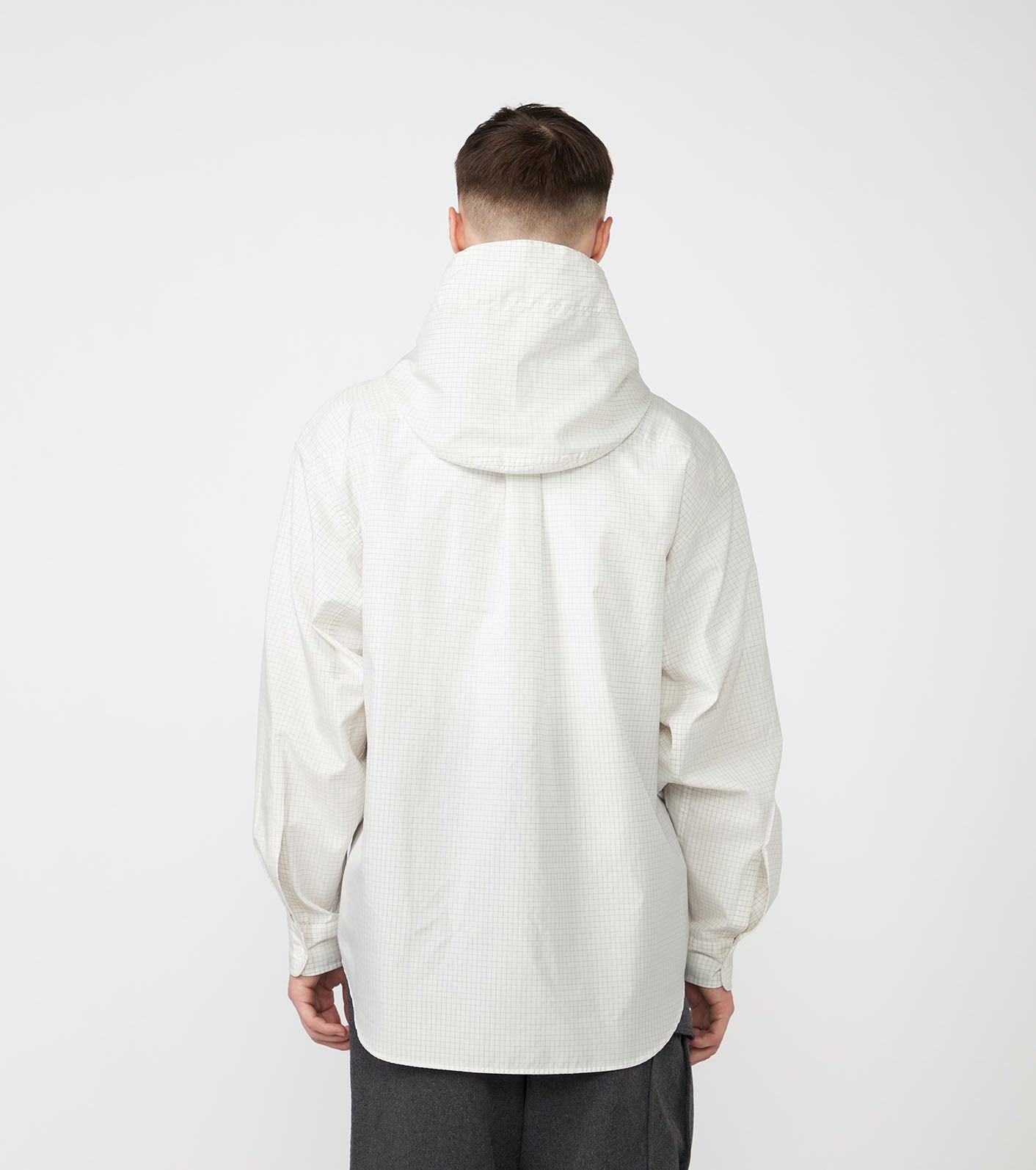 THE NORTH FACE PURPLE LABEL Graph Check Mountain Hooded Shirt