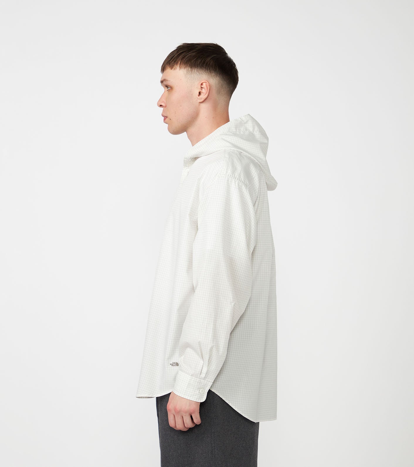 THE NORTH FACE PURPLE LABEL Graph Check Mountain Hooded Shirt