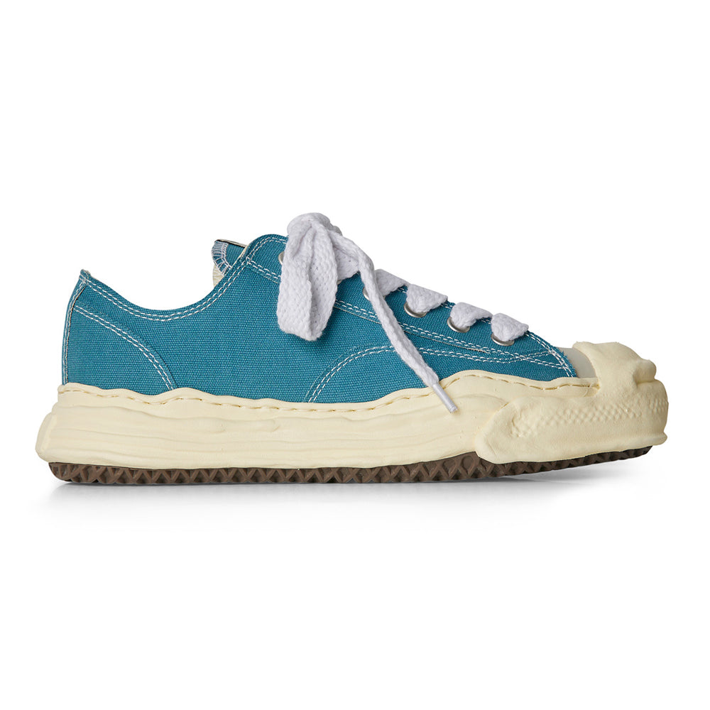 Maison MIHARA YASUHIRO HANK Low Vintage Original Sole Canvas Lowtop Sneaker BLUE