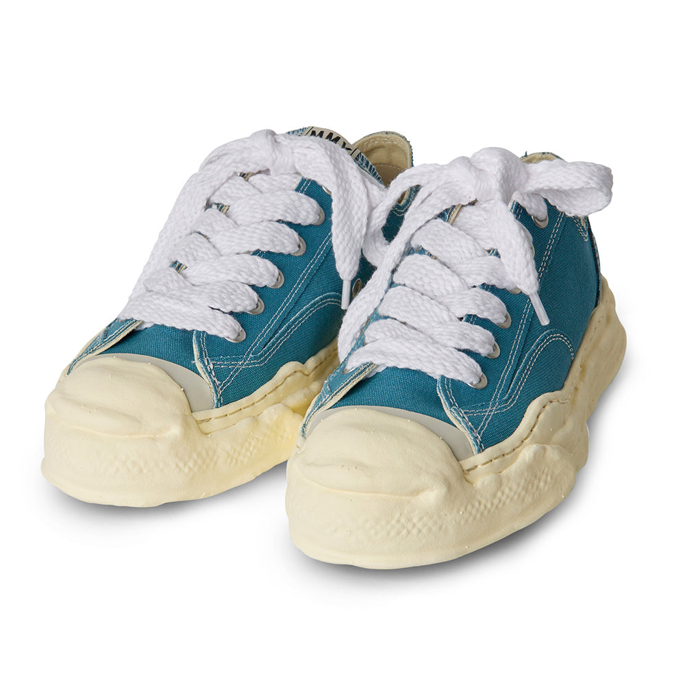 Maison MIHARA YASUHIRO HANK Low Vintage Original Sole Canvas Lowtop Sneaker BLUE