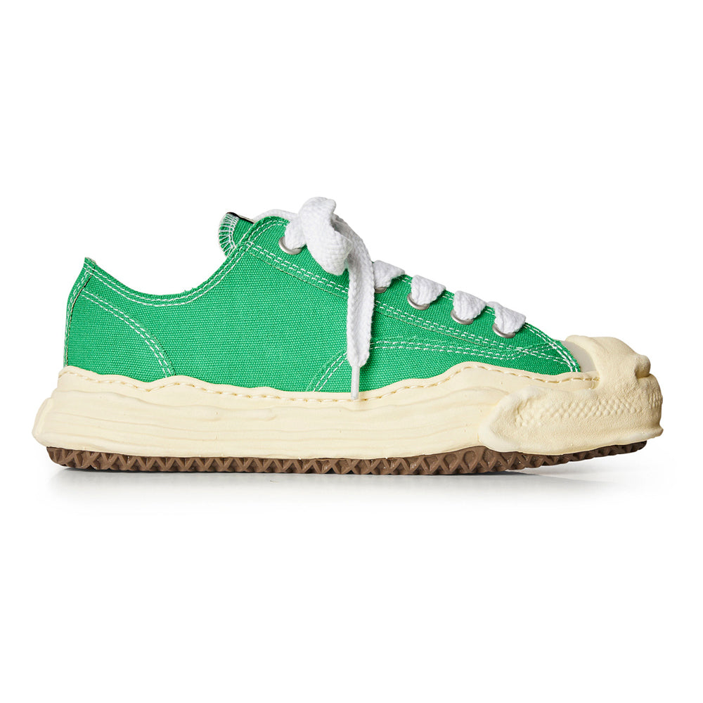 Maison MIHARA YASUHIRO HANK Low Vintage Original Sole Canvas Lowtop Sneaker GREEN
