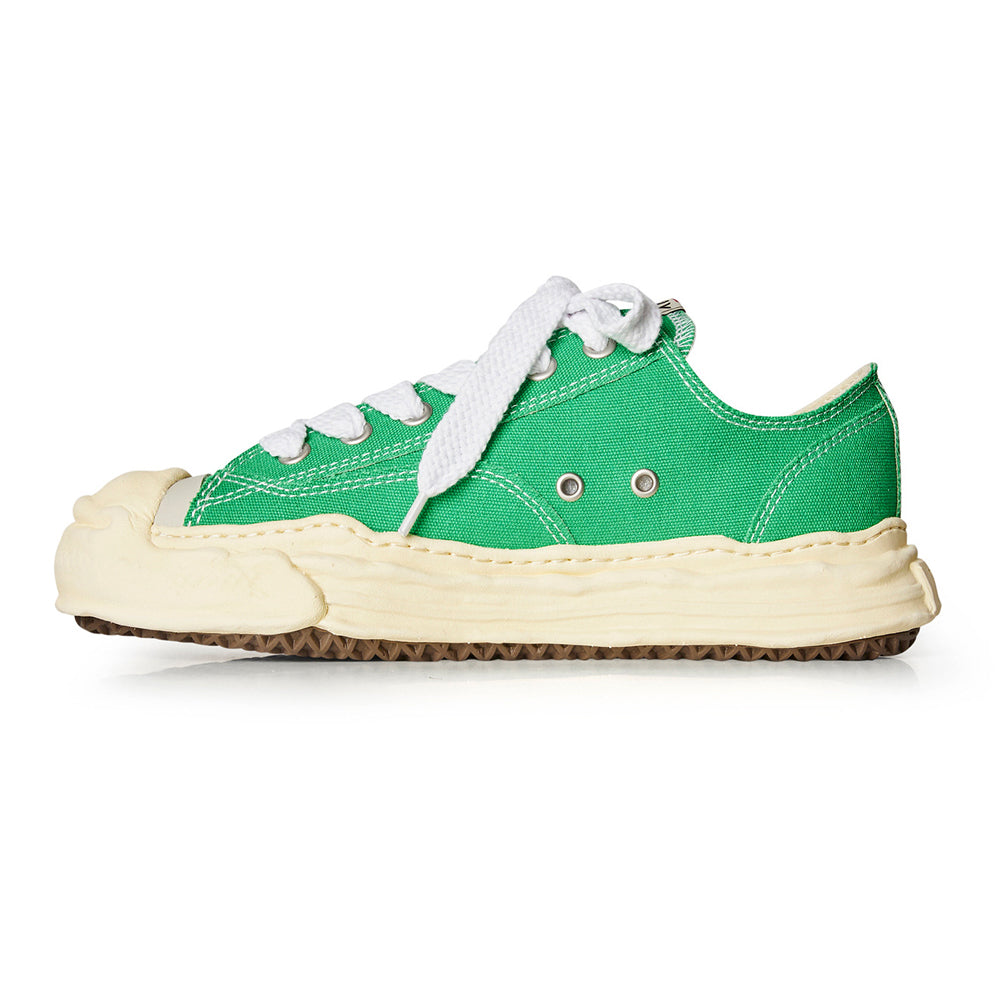 Maison MIHARA YASUHIRO HANK Low Vintage Original Sole Canvas Lowtop Sneaker GREEN