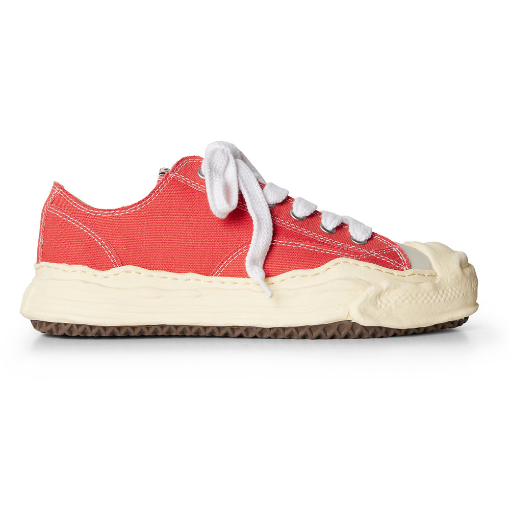 Maison MIHARA YASUHIRO HANK Low Vintage Original Sole Canvas Lowtop Sneaker ORANGE