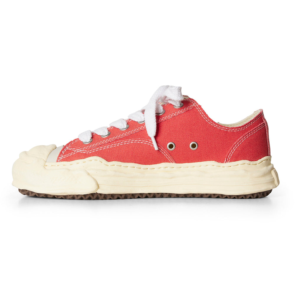 Maison MIHARA YASUHIRO HANK Low Vintage Original Sole Canvas Lowtop Sneaker ORANGE