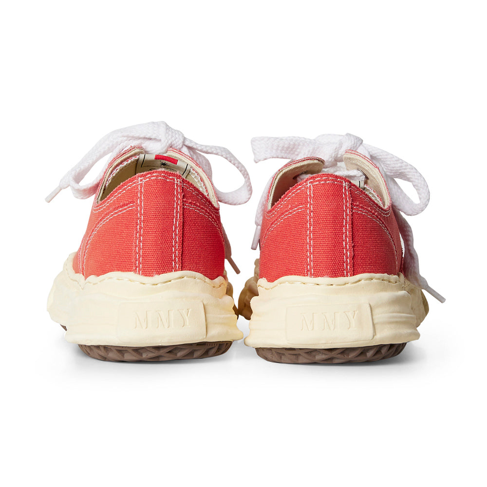 Maison MIHARA YASUHIRO HANK Low Vintage Original Sole Canvas Lowtop Sneaker ORANGE