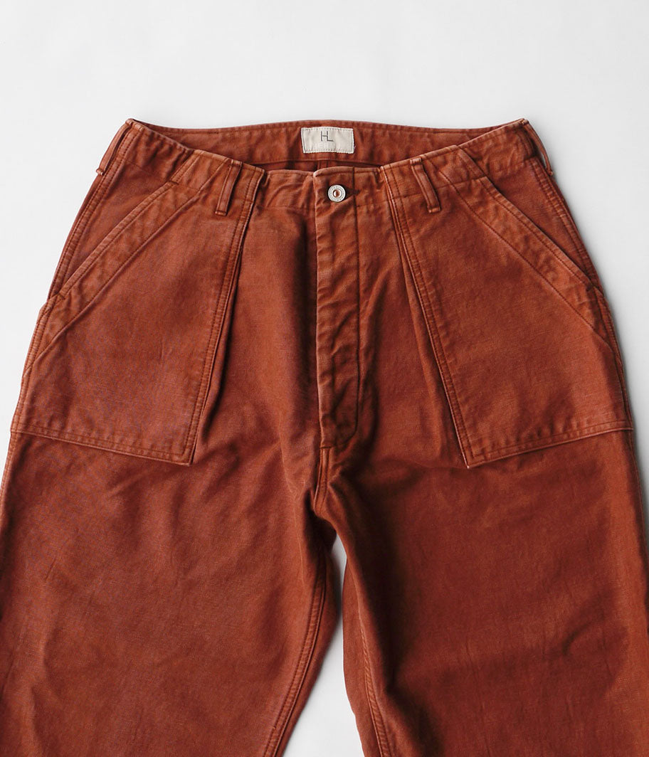 HERILL BACK SATIN UTILITY PANTS