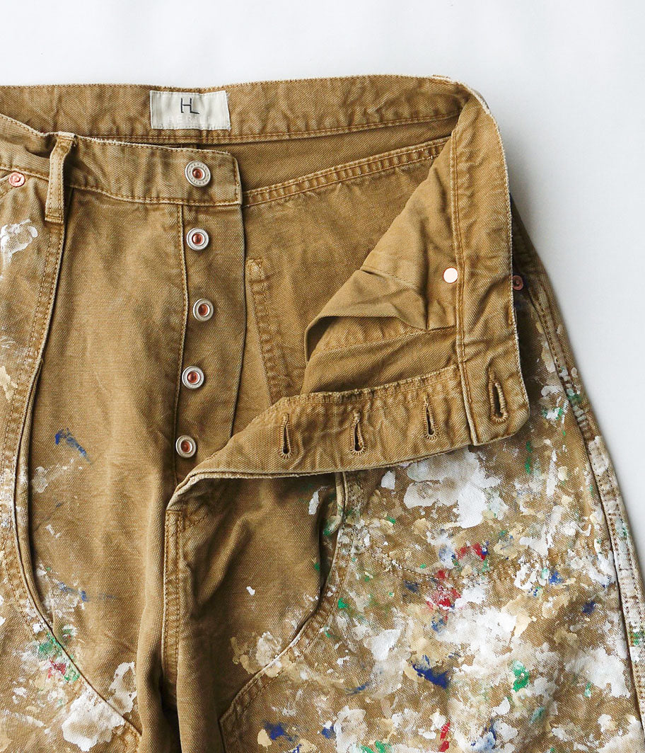 HERILL SPLASH PAINTER PANTS
