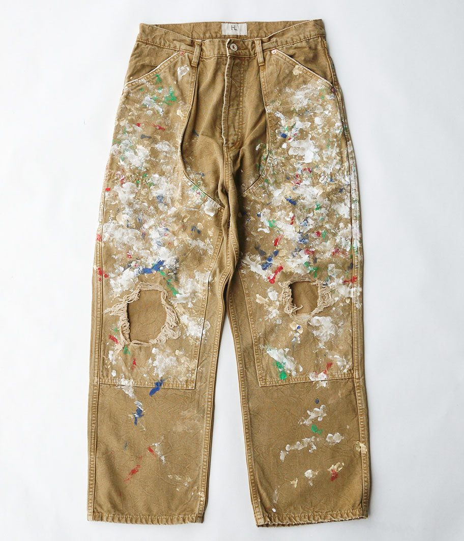 HERILL SPLASH PAINTER PANTS