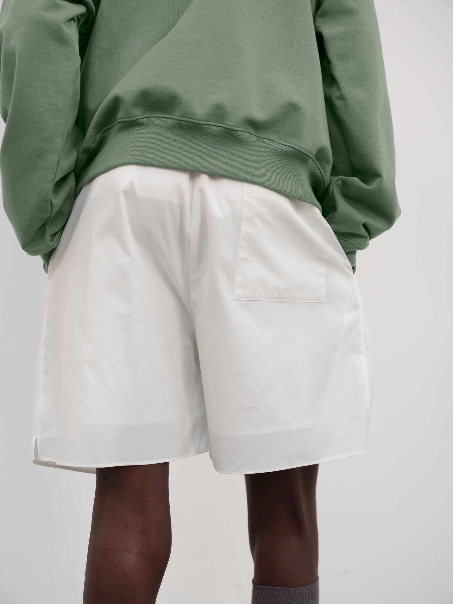 AURALEE HIGH COUNT FINX OX SHORTS