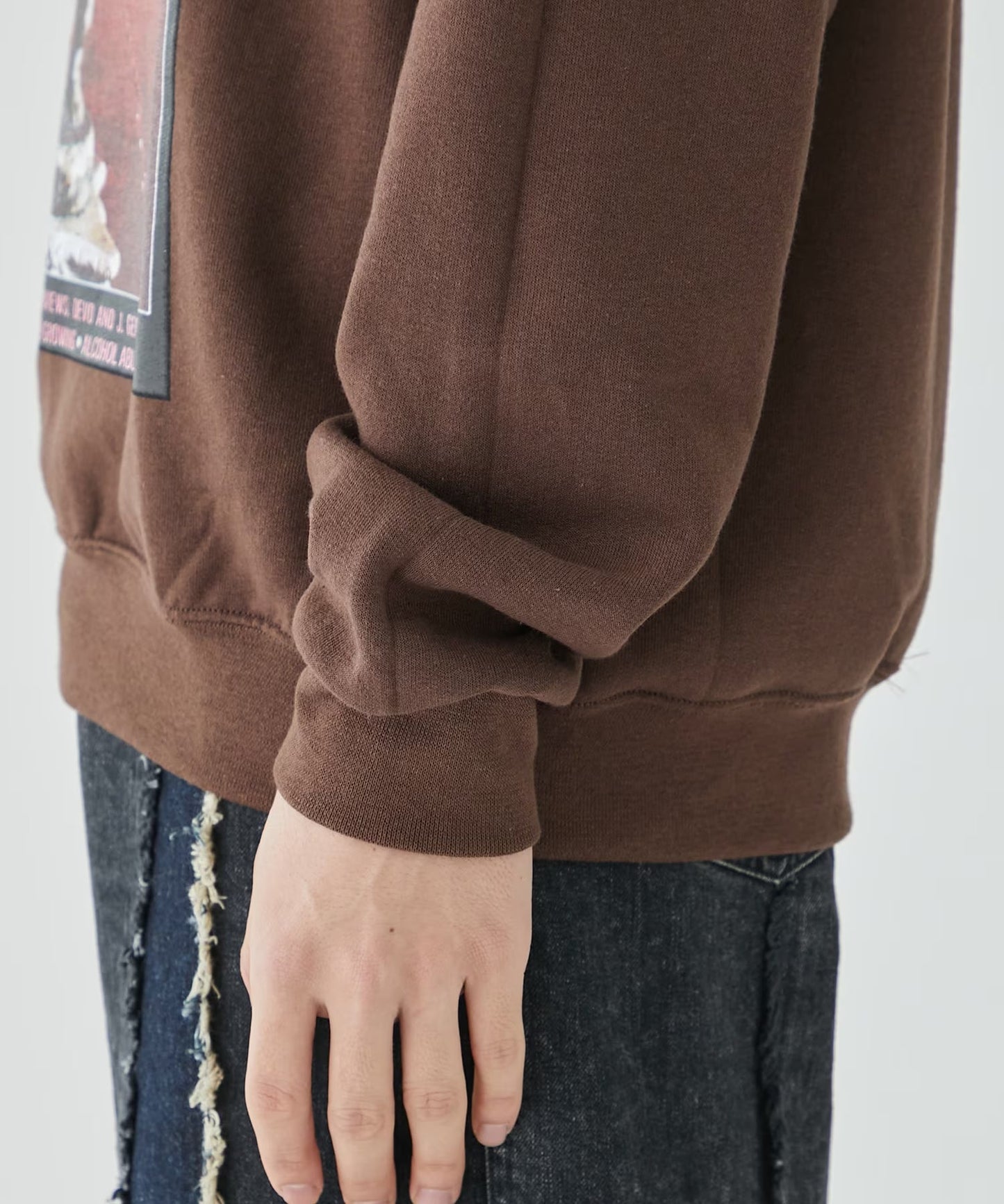 WACKO MARIA HIGHTIMES CREW NECK SWEAT SHIRT TYPE-1