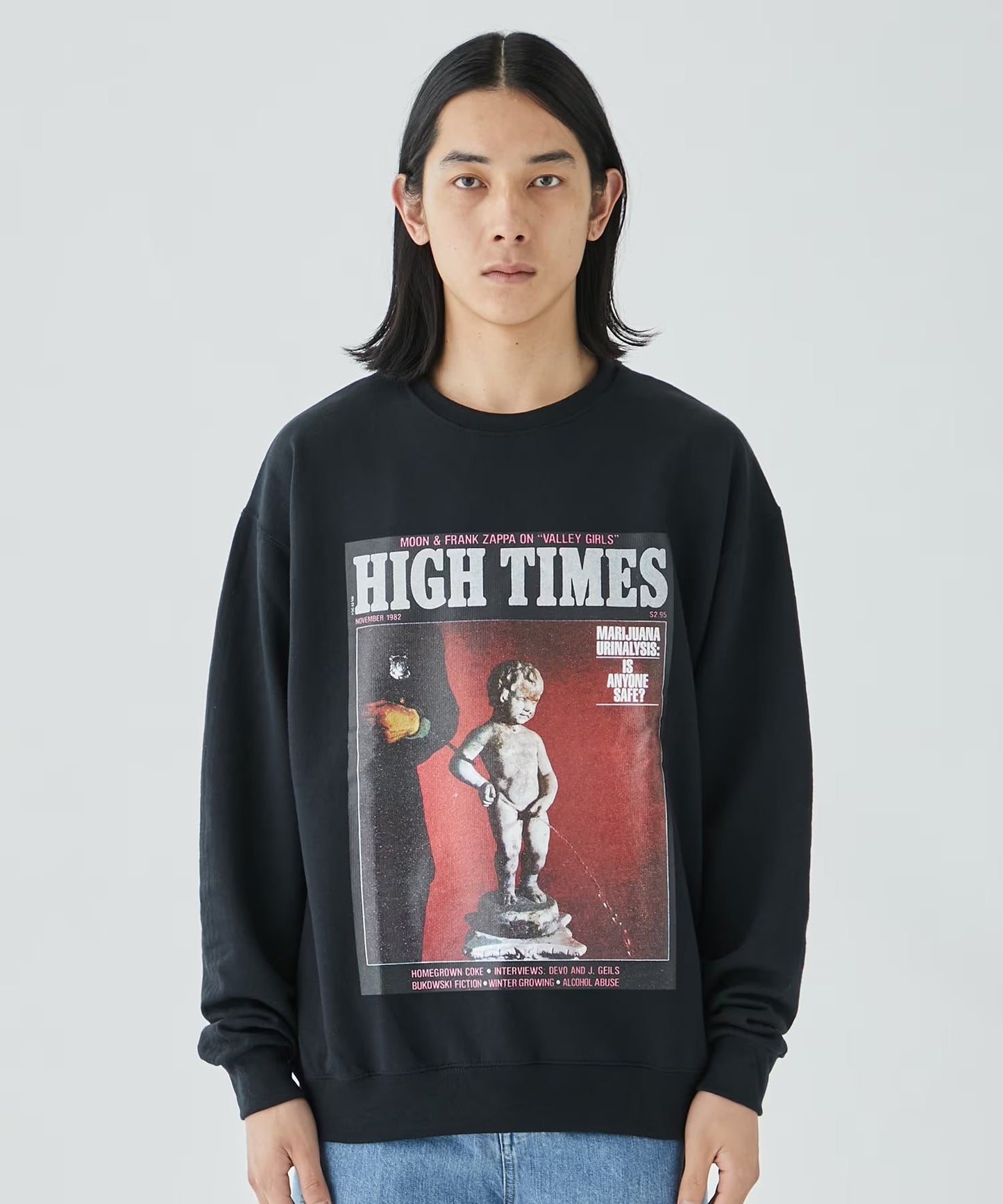 WACKO MARIA HIGHTIMES CREW NECK SWEAT SHIRT TYPE-1