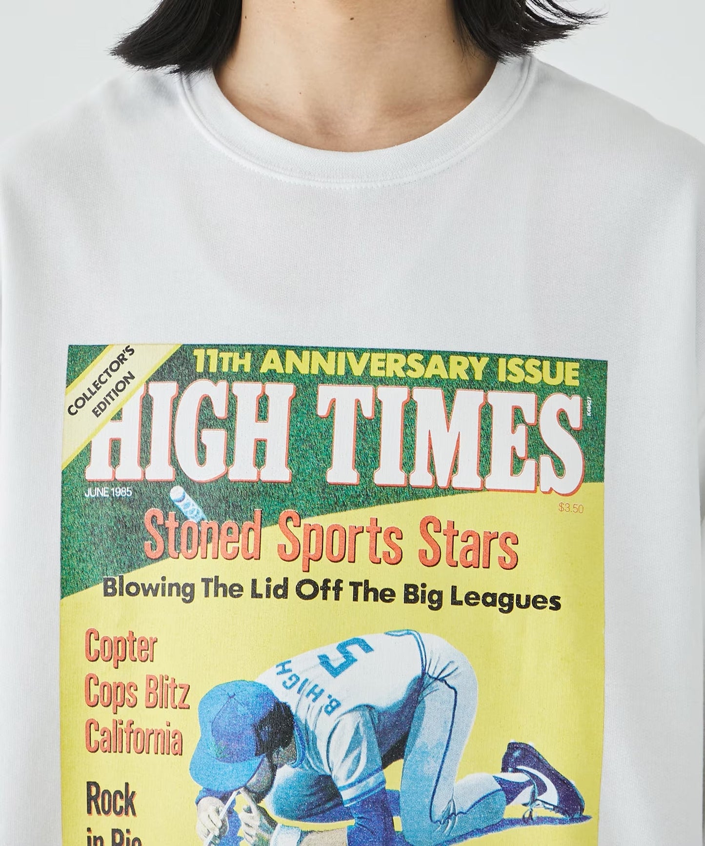 WACKO MARIA HIGHTIMES CREW NECK SWEAT SHIRT TYPE-2