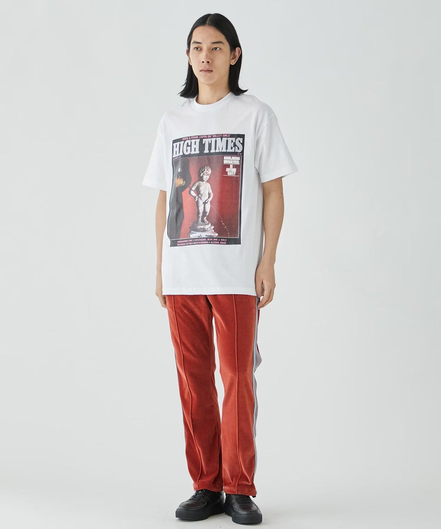 WACKO MARIA HIGHTIMES CREW NECK T-SHIRT TYPE-3