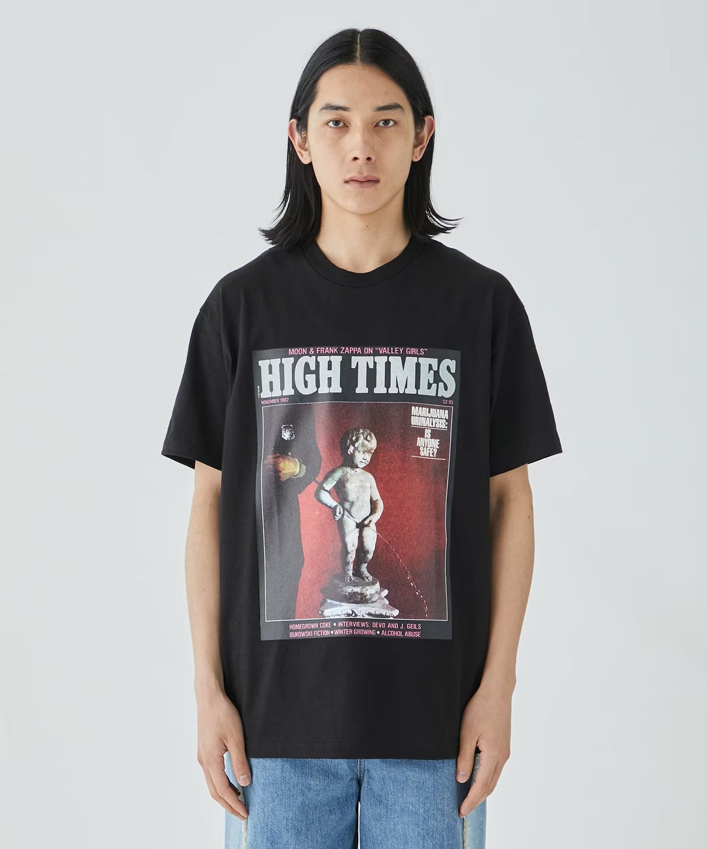 WACKO MARIA HIGHTIMES CREW NECK T-SHIRT TYPE-3