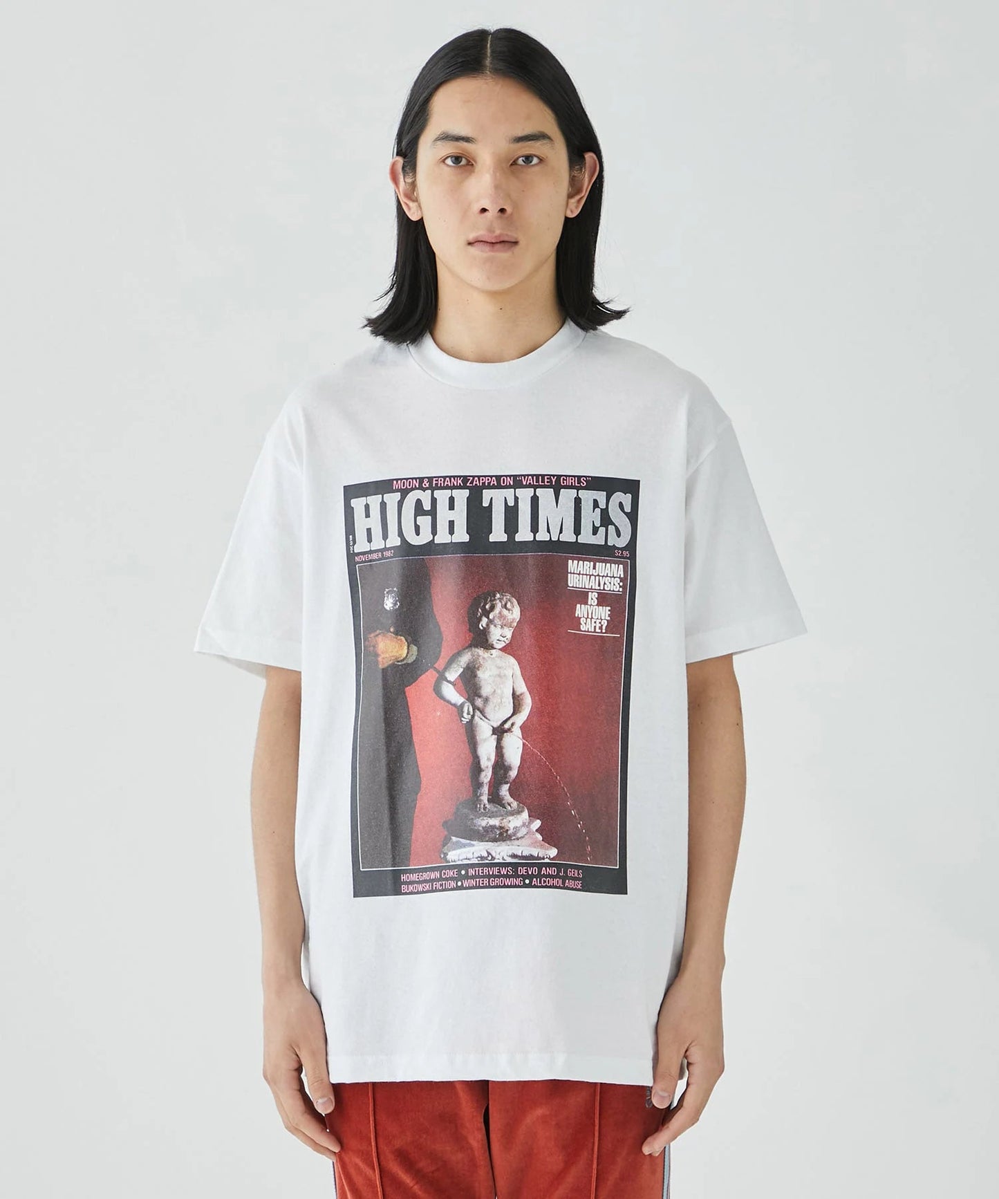 WACKO MARIA HIGHTIMES CREW NECK T-SHIRT TYPE-3