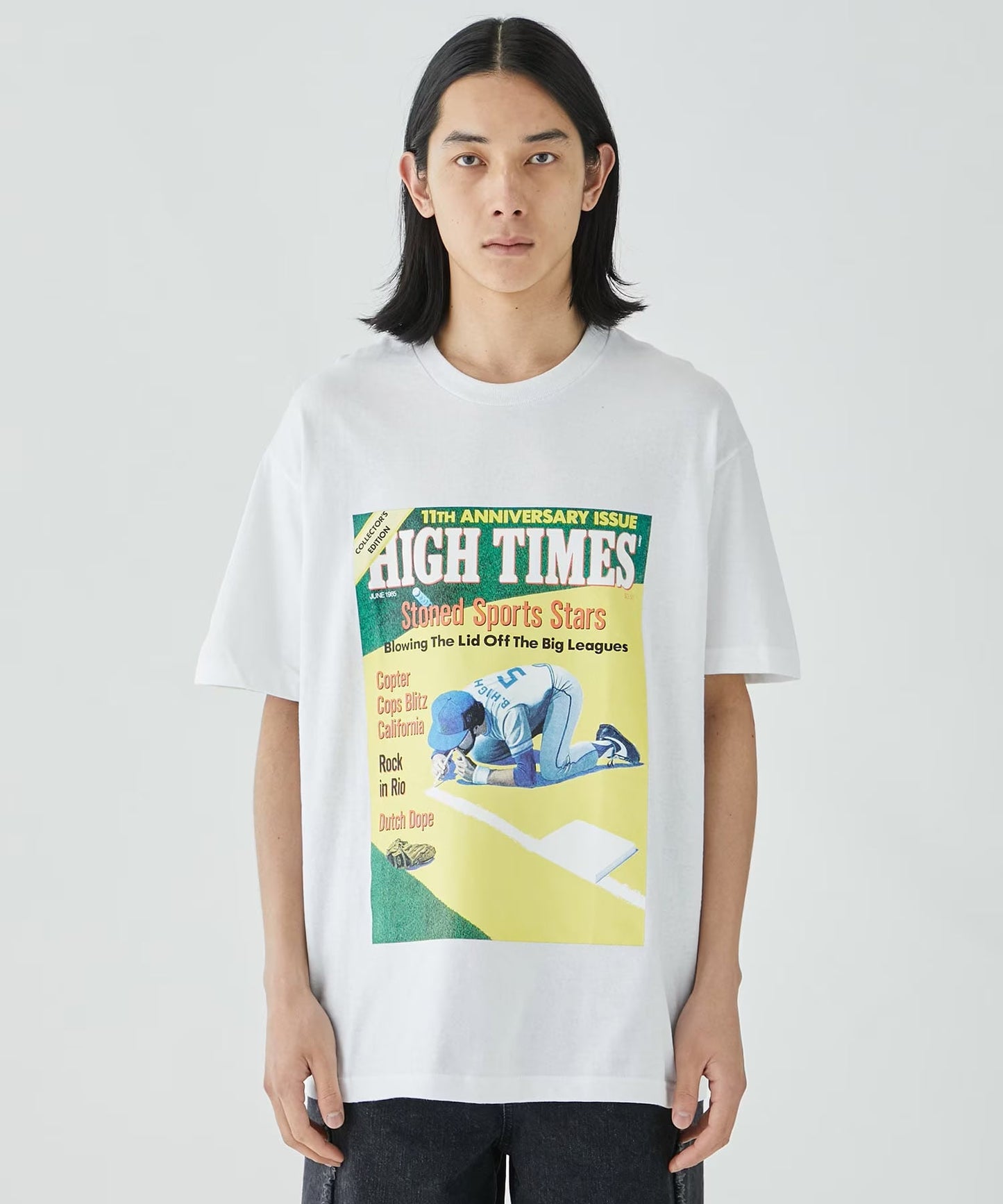 WACKO MARIA HIGHTIMES CREW NECK T-SHIRT TYPE-4
