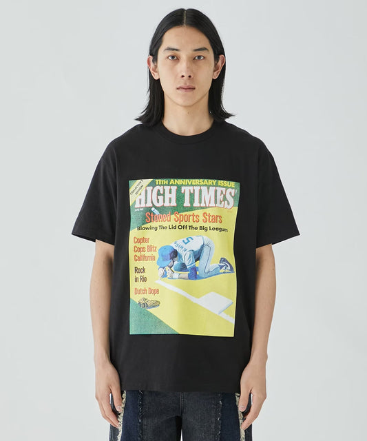 WACKO MARIA HIGHTIMES CREW NECK T-SHIRT TYPE-4