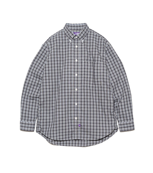 THE NORTH FACE PURPLE LABEL Button Down Plaid Field Shirt