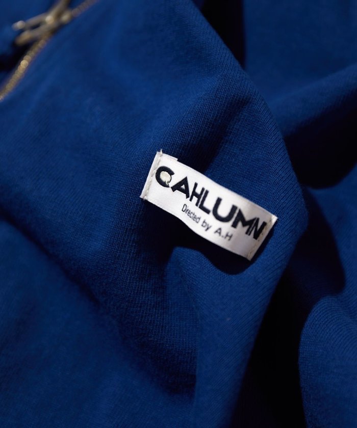 CAHLUMN Heavy Weight Jersey 3/4-Zip Hoodie