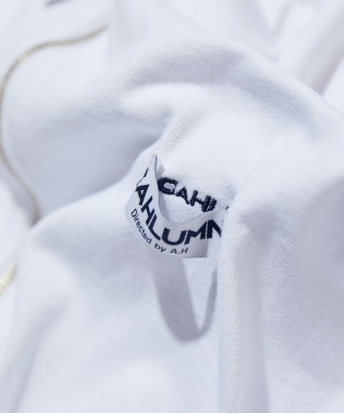 CAHLUMN Heavy Weight Jersey 3/4-Zip Hoodie
