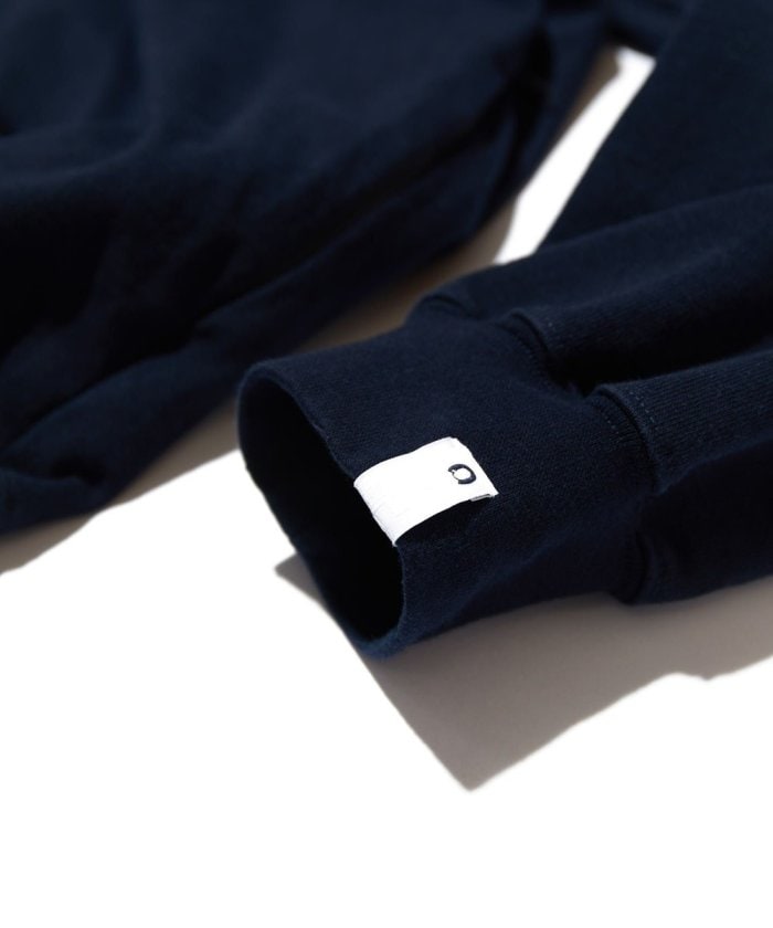 CAHLUMN Heavy Weight Jersey 3/4-Zip Hoodie