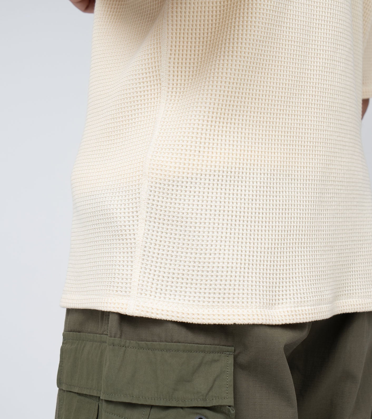 nanamica Henry Neck Thermal Sweat Tee