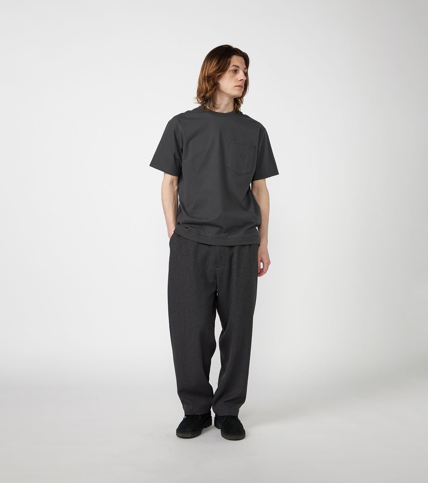 THE NORTH FACE PURPLE LABEL High Bulky Pocket Tee