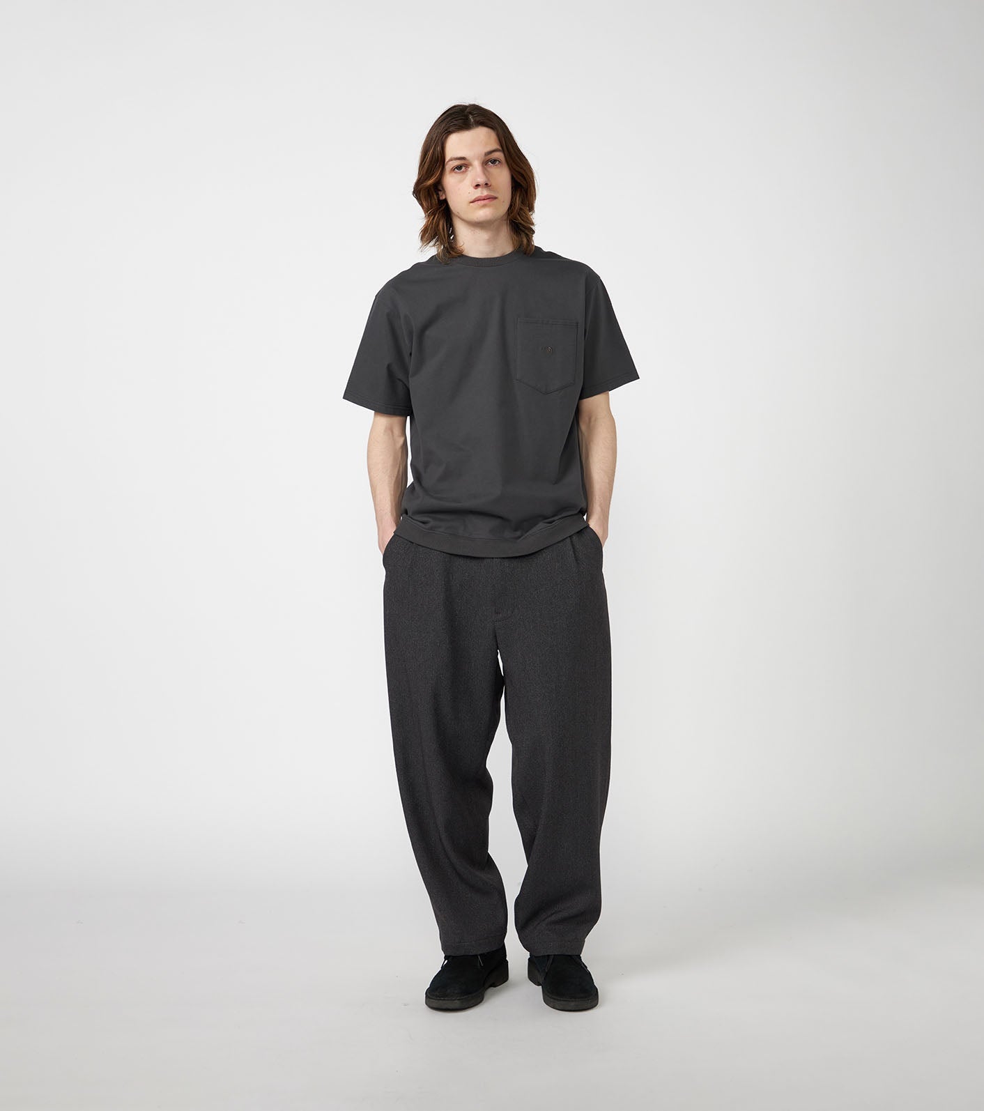 THE NORTH FACE PURPLE LABEL High Bulky Pocket Tee