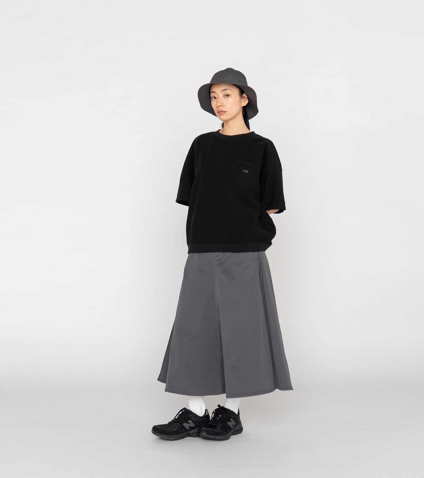 THE NORTH FACE PURPLE LABEL High Bulky HS Pocket Tee