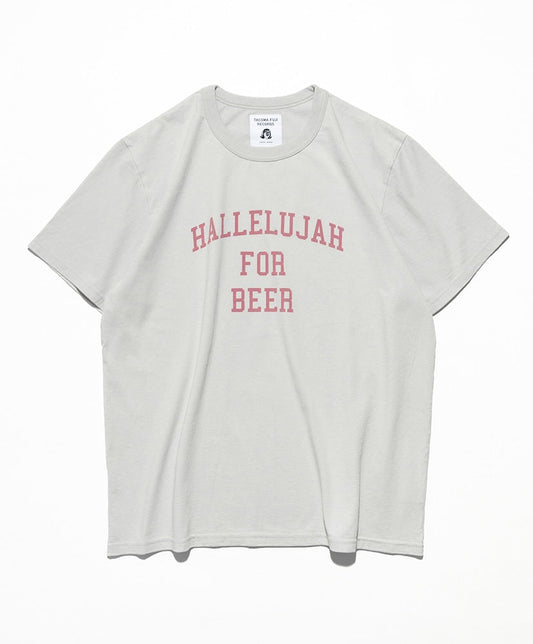 TACOMA FUJI RECORDS HALLELUJAH FOR BEER T-SHIRT