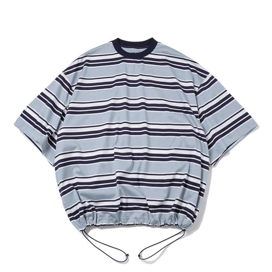 is-ness BALLOON BORDER T-SHIRT