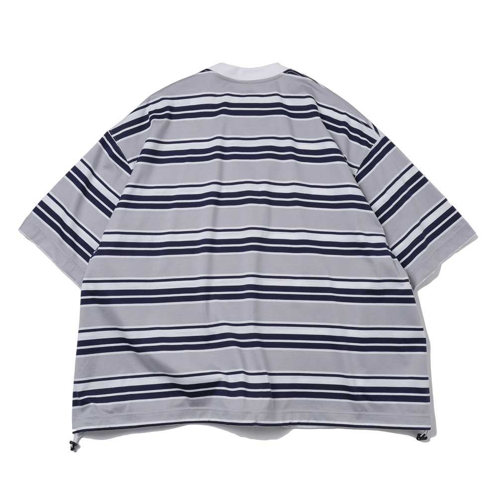 is-ness BALLOON BORDER T-SHIRT