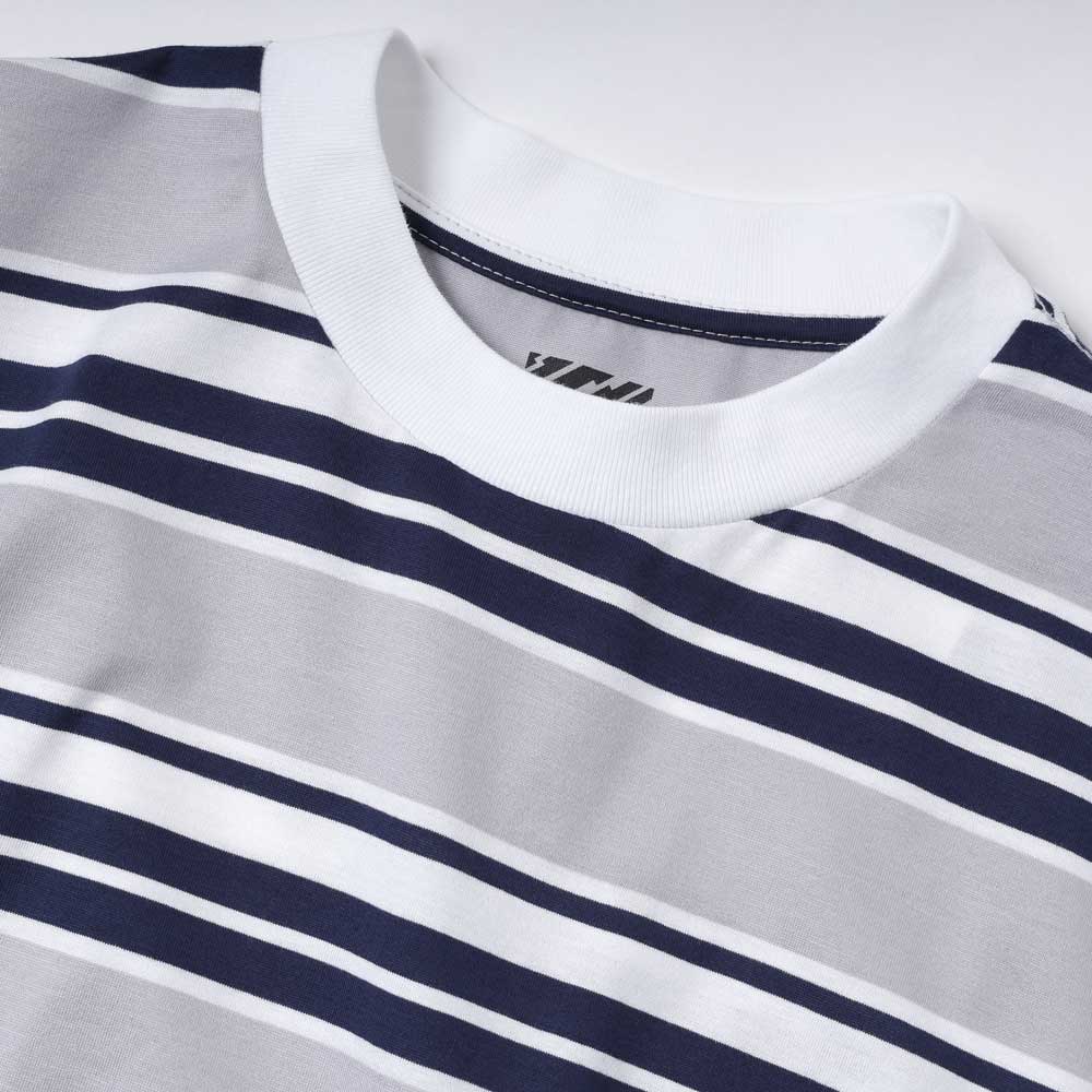 is-ness BALLOON BORDER T-SHIRT