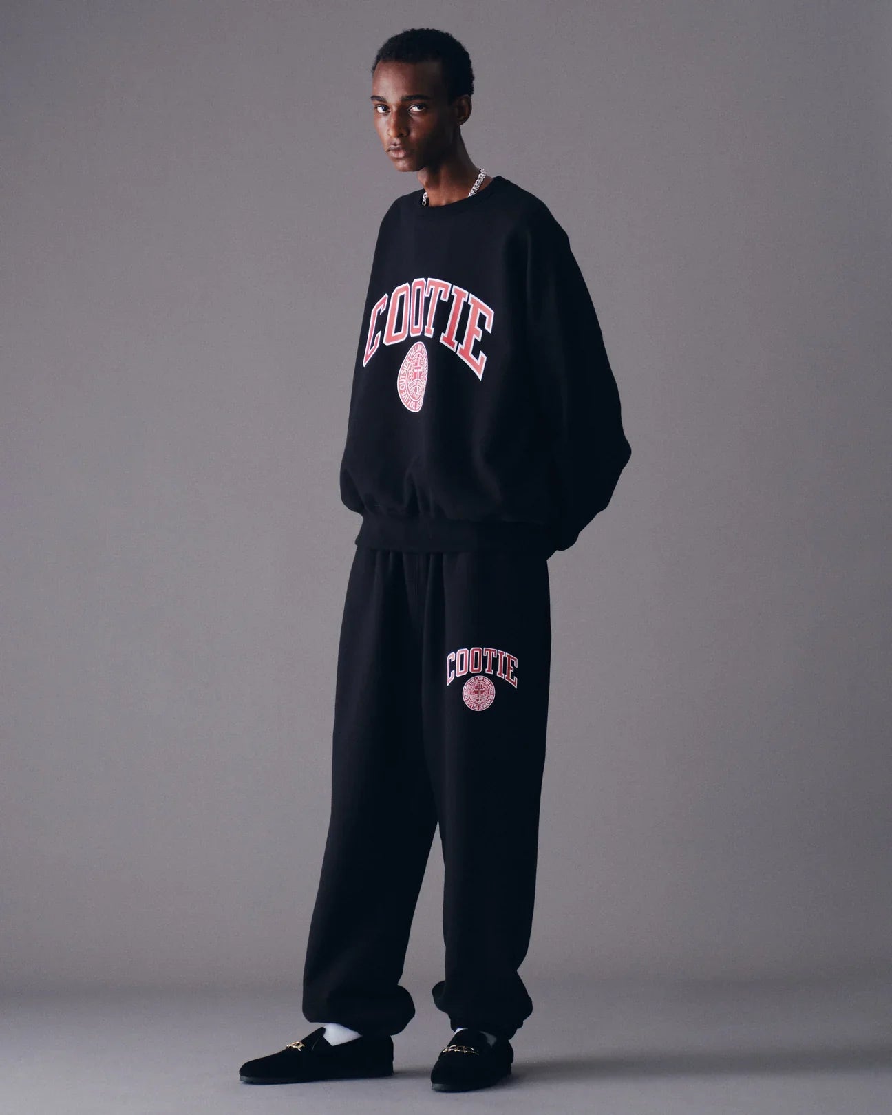 COOTIE PRODUCTIONS HEAVY OZ SWEAT EASY PANTS (COLLEGE)