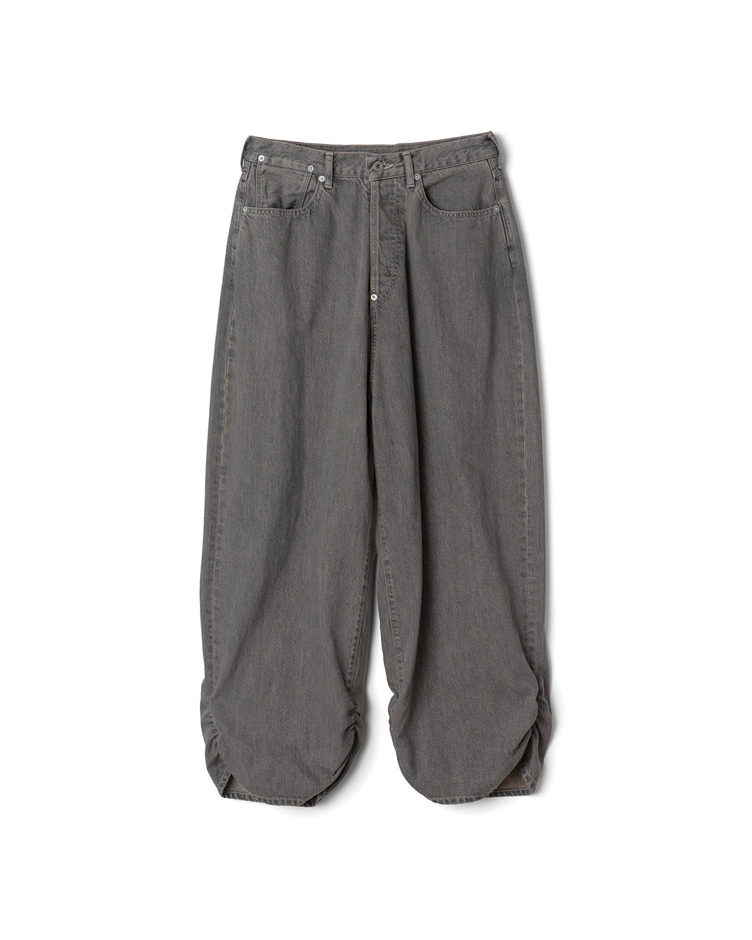 refomed FRESH MAN DENIM WIDE PANTS "OD" - BROWN