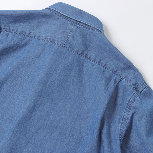 A.PRESSE Washed Denim Shirt