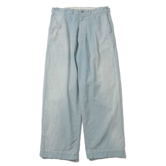 A.PRESSE Indigo Pin Check Work Pants