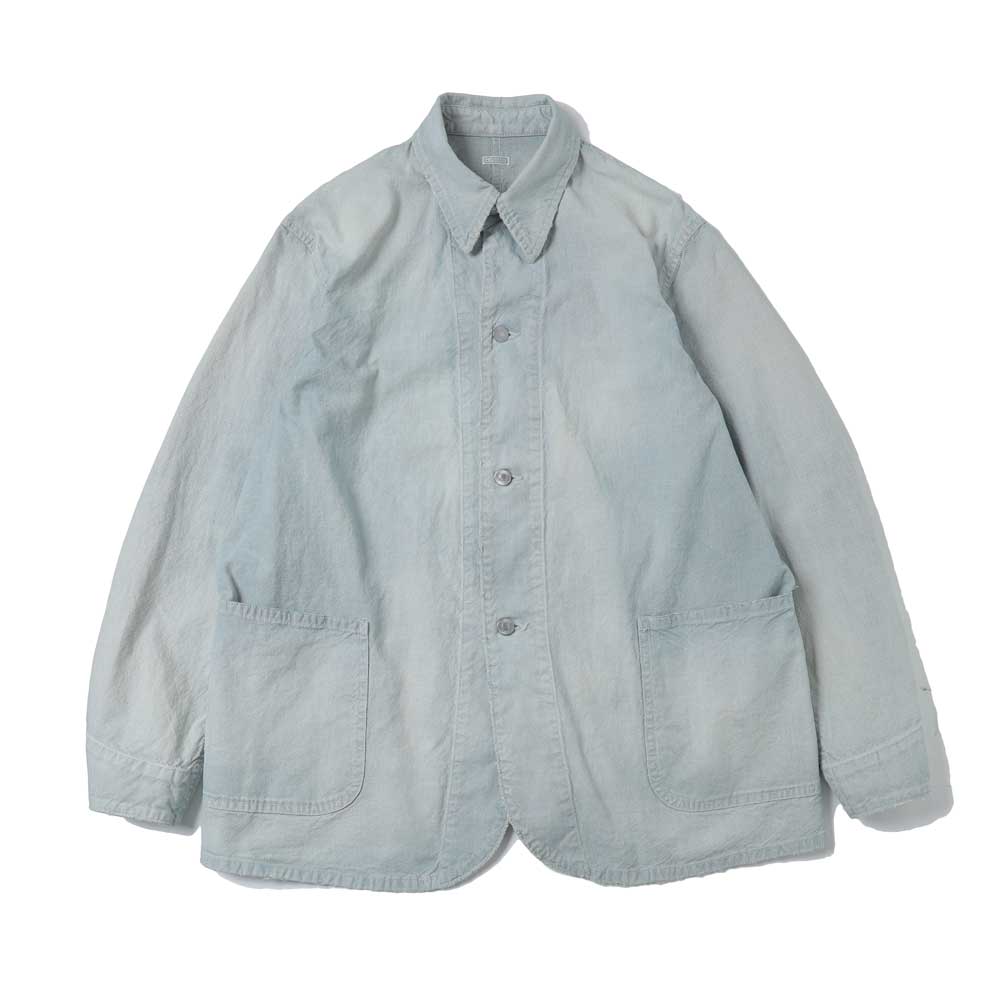 A.PRESSE Indigo Pin Check Coverall