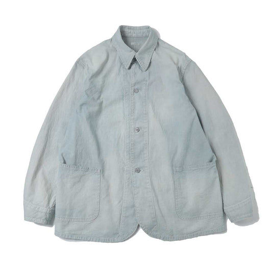 A.PRESSE Indigo Pin Check Coverall