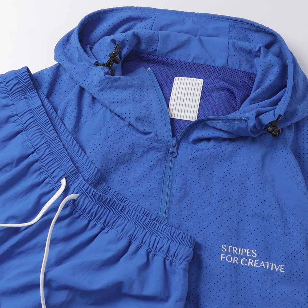 S.F.C (STRIPES FOR CREATIVE) PUNCHING NYLON HOODY