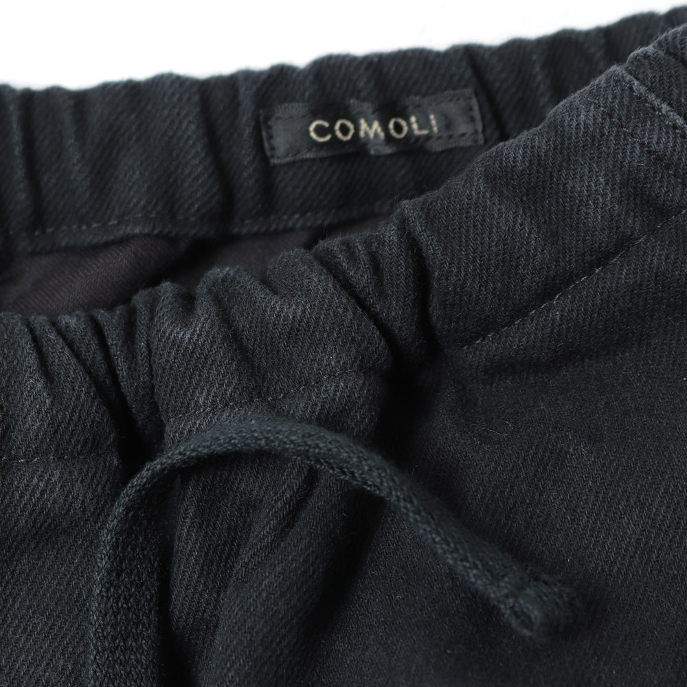 COMOLI Black Drill 6P Pants