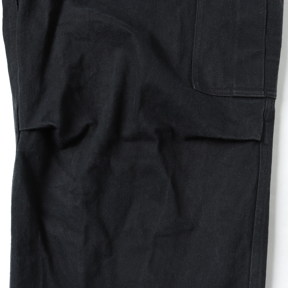 COMOLI Black Drill 6P Pants